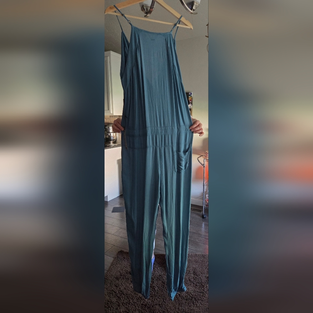 Young Fabulous & Broke Blue Jumpsuit - Picture 3 of 13